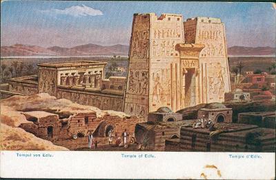 25A2534 Chrám v Edfu, Egypt