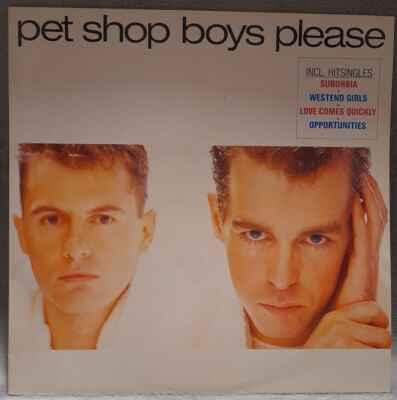 LP Pet Shop Boys - Please, 1986
