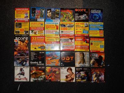 30 x cd/dvd (gamestar, score, level, pcgamer, počítač, excalibur) VI.
