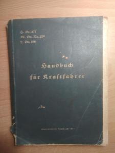 Handbuch fur Kraftfahrer - příručka pro řidiče, 1941
