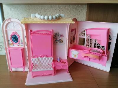 přenosný domeček Barbie