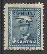 Kanada, Mi. 222, razítkovaná