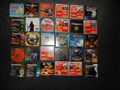 30 x cd/dvd (gamestar, score, level, pcgamer, počítač,excalibur) IX.