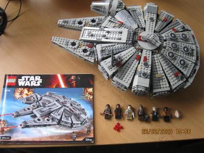 LEGO Star Wars 75105 Millennium Falcon - kompletní + figurky + krabice