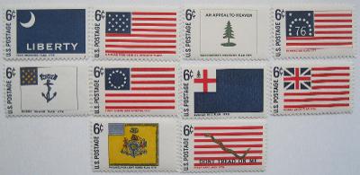 USA - čisté známky katalogové číslo 951/960