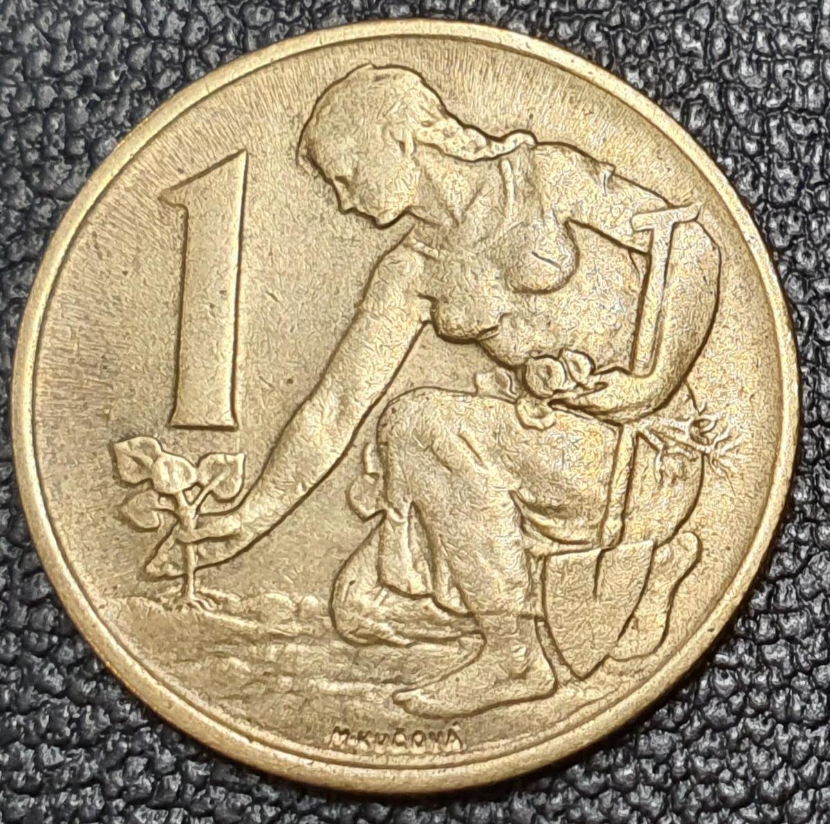 1 Kčs 1983 - TOP stav hľadaná minca do zbierky - Numizmatika