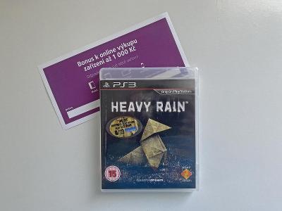 RARITA: Top hra Heavy Rain pro PlayStation 3 / PS3 od 1 Kč s bonusem