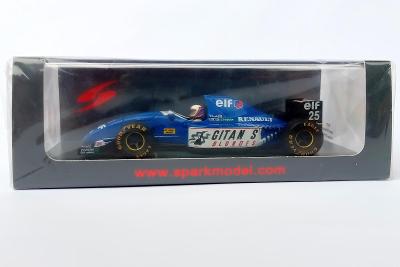 1:43 Spark S3977 M. Brundle, Ligier JS39, South African GP 1993