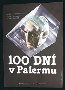 Filmový plakát / 100 dní v Palermu / A3 (Kino) (m7)