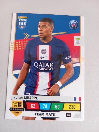 Adrenalyn Xl Fifa 365 2023 Kylian Mbappe Team Mate Aukro