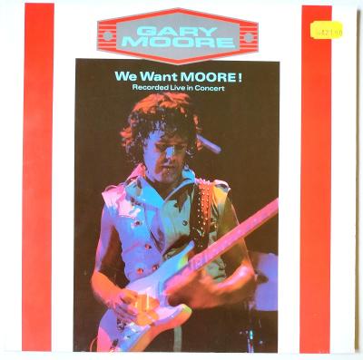 2LP GARY MOORE - WE WANT MOORE(1984)1.GER Press.EX++/NM TOP!
