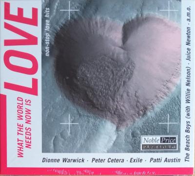 CD -  What The World Needs Now Is Love  (digipack, nové ve folii)