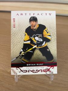 2021-22 UD Artifacts - Bryan Rust /499 RUBY