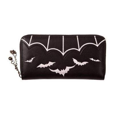 Gotická peněženka s netopýry od Banned