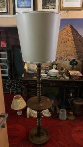 St. Dřevěná podlahová lampa č. 7464