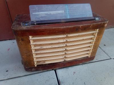 Philips BX676X , 1948 , staré rádio. 