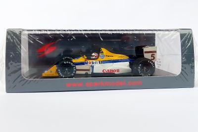 1:43 Spark S4059 N. Mansell, Williams FW12, 2nd British GP 1988