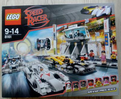 LEGO Racers 8161 Závod Grand Prix, z roku 2008, NOVÉ / nezohnateľné /