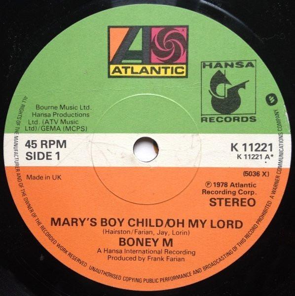 BONEY M. - Mary's Boy Child / Oh My Lord | Aukro