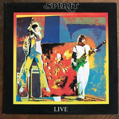 LP SPIRIT, Live, Illegal Rec. UK, 1978, 1.press