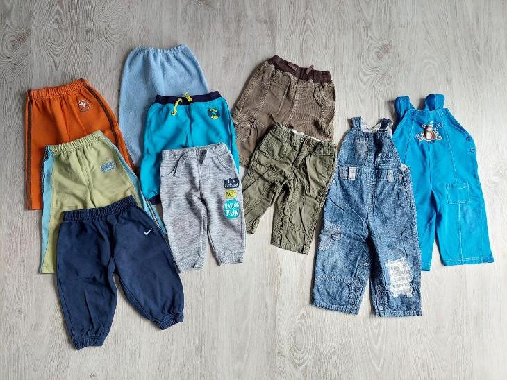 Dětské kalhoty 9-12 měsíců  - Oblečení pro děti