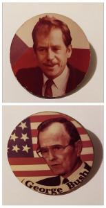 Odznak Havel & Bush  / 1990