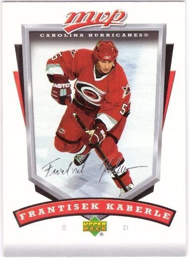 František Kaberle   MVP 06-07 - Hokejové karty