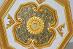 Zámocká rozeta nad luster - krásny kus - 75x75 cm - Starožitnosti