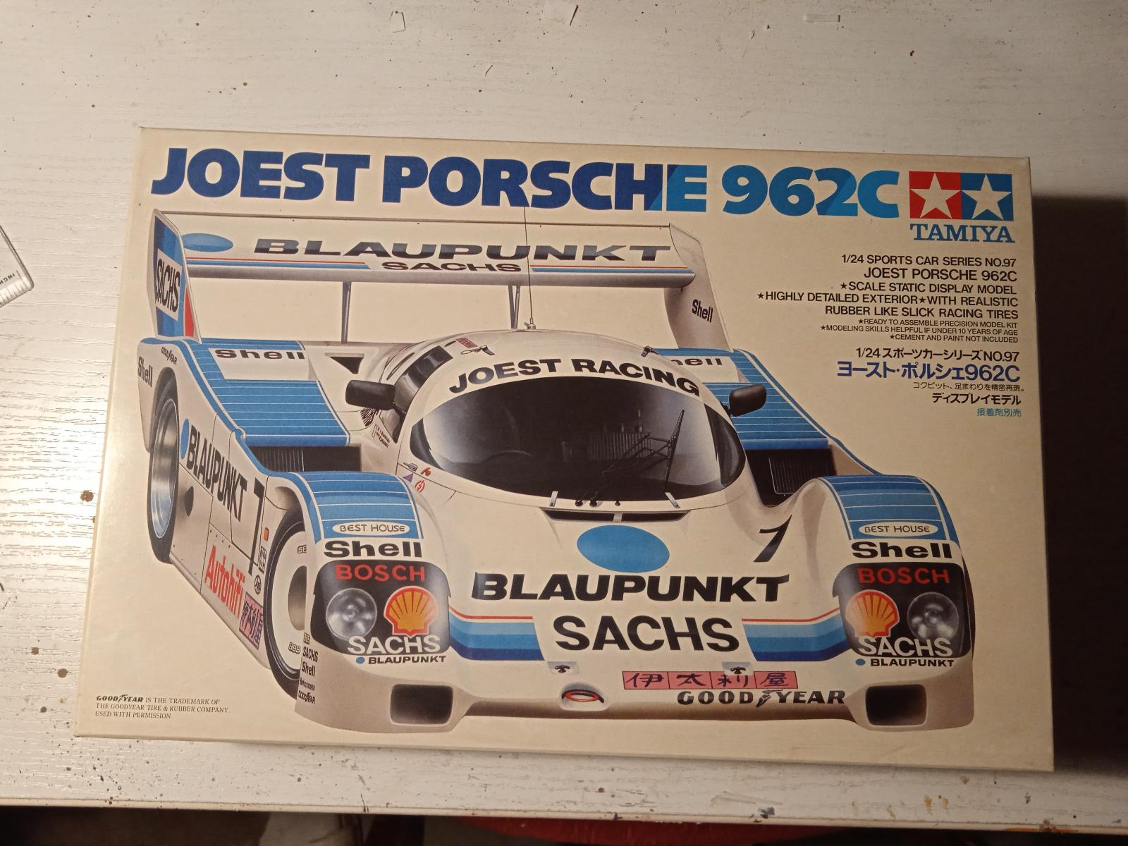 Porsche 962 JOEST Tamiya 1/24 | Aukro