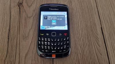 Blackberry 9300 na ND, včetně baterie. Blok na Slovenský Orange. 