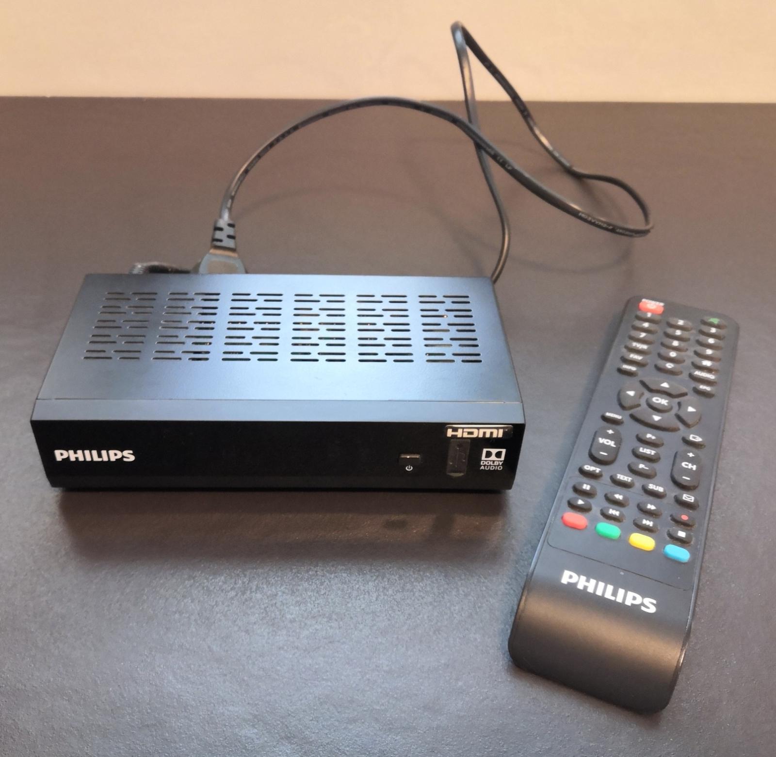 Setobox Philips DVBT2 - TV, audio, video