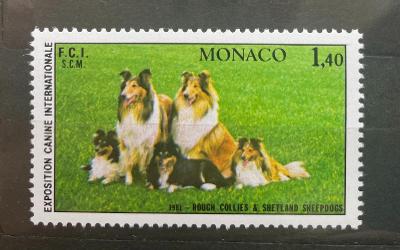 Monako 1981 Mi.1480 jednotlivá vydání**psi