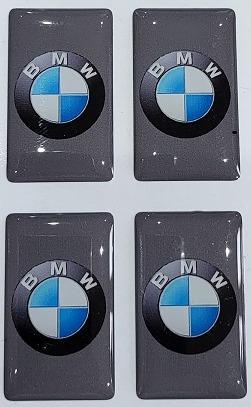 Samolepky loga 3D design - BMW , 33 X 20mm