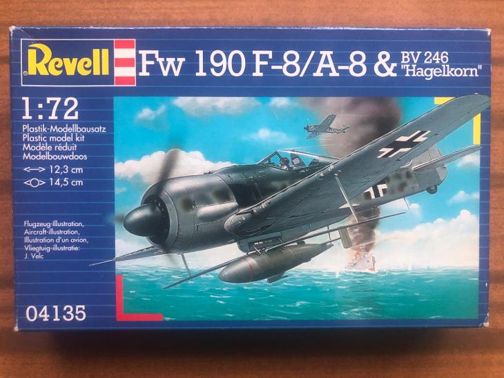 Focke Wulf Fw 190 F8 A8 Bv246 Hagelkorn Revell 1 72 Aukro