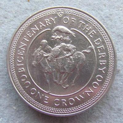 Isle of Man 1 koruna 1980