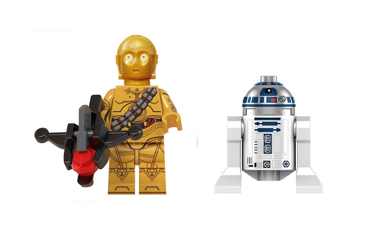 C3-PO a R2-D2 Star Wars - Deti
