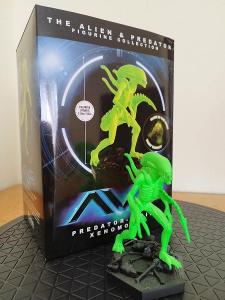 Alien vs Predator - sběratelská soška Predator-Vision Xenomorph 13 cm 