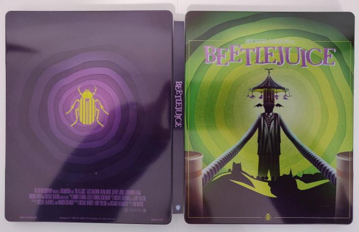 Beetlejuice Steelbook K Ultra Hd Blu Ray Aukro