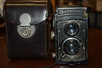 fotoaparát Rolleicord D.R.G.M. Franke & Heidecke Braunschweig