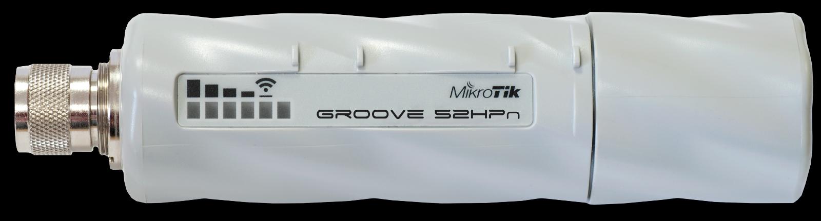 MikroTik RB-Groove52 - 2GHz/5GHz, určený priamo na anténu, PoE + napájač - Komponenty pre PC