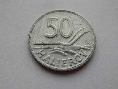 Slovensko - 50 Halierov 1943..(č.153)