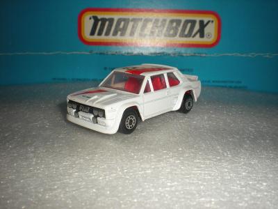 Matchbox Fiat Abarth  r.1982 CHYBA POTISKU!! ENGLAND!! 