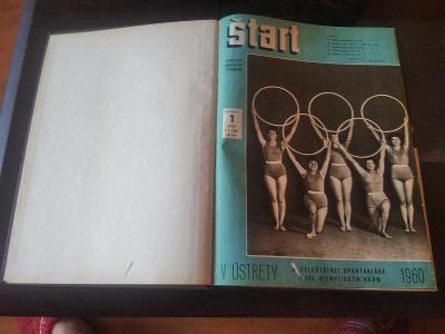 Časopisy Štart 1960 svázané