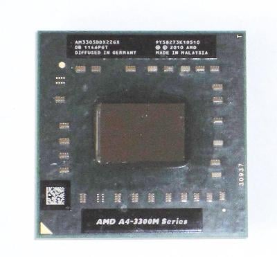 AMD A4-3305M APU AM3305DDX22GX (1.9-2.5 GHz turbo) *Radeon HD6480G **