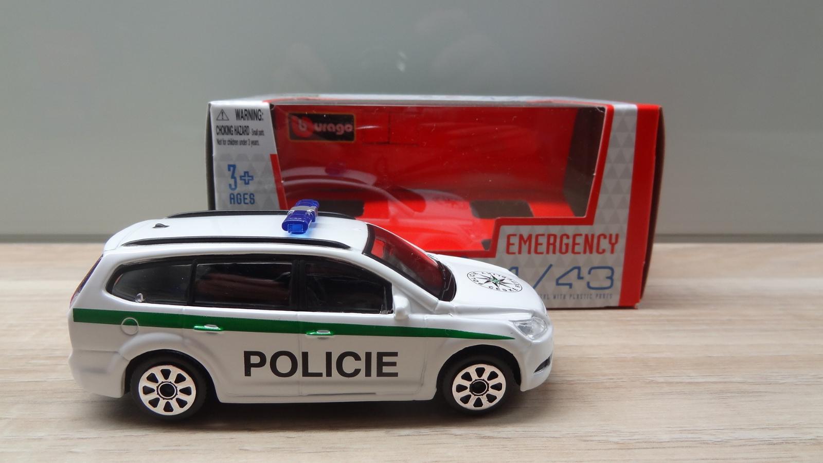 Ford FOCUS Bburago Burago 1/43 , Czech Police car