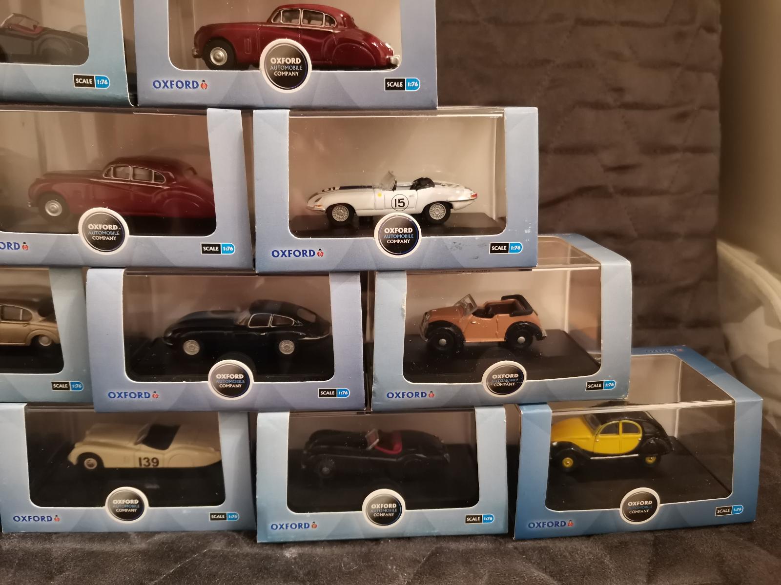 Zbierka 24ks autičiek - Oxford Diecast - 1/76 - Modely automobilov