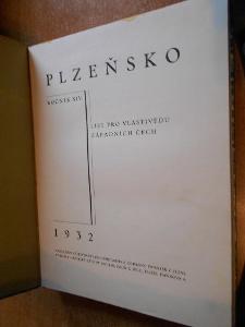 Plzeňsko - list pro vlastivědu západních Čech - r. XIV - 1932