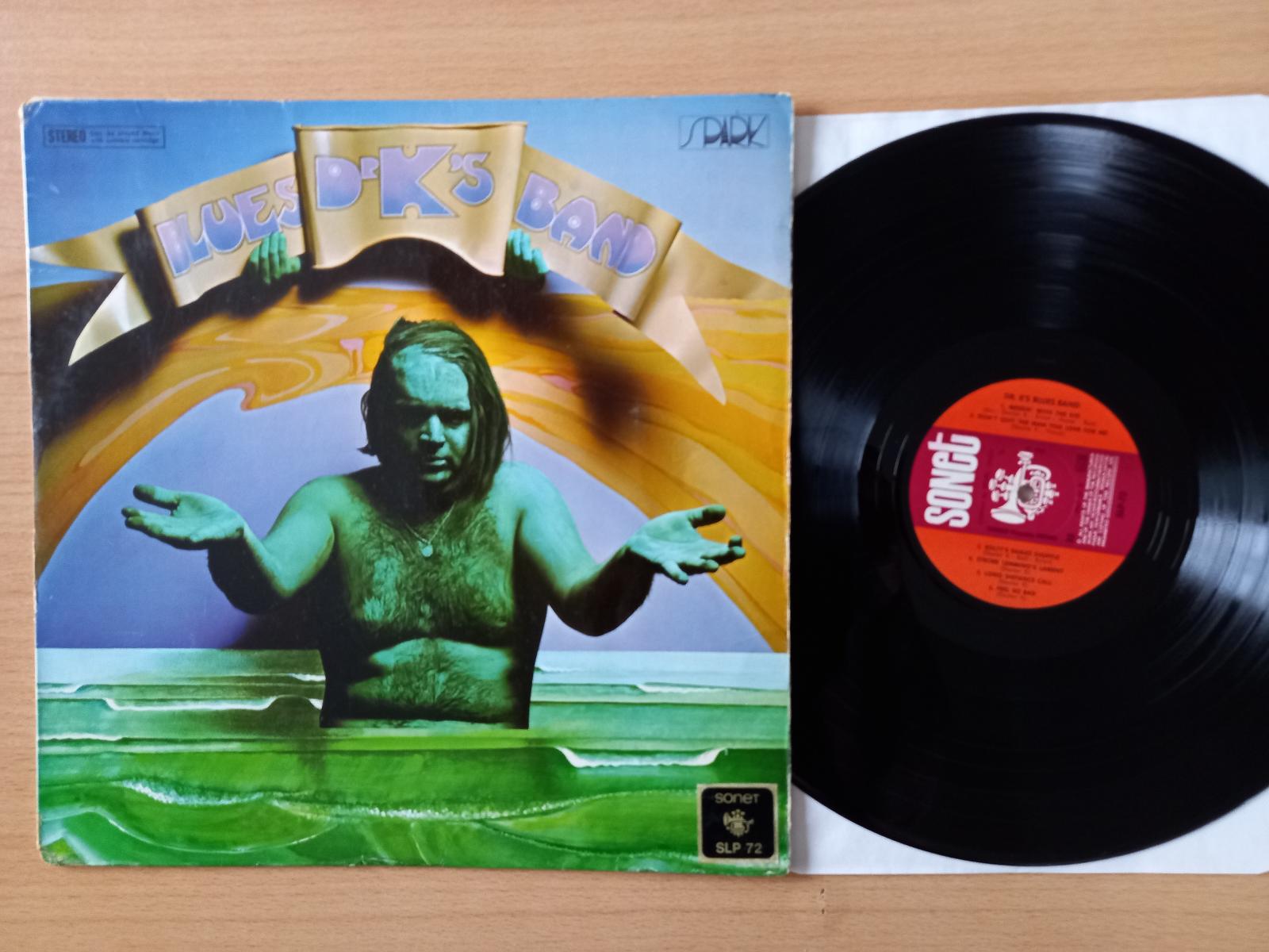 Dr. K s BLUES BAND „Dr. K s Bluesband „/Sonet 1969/veľmi vzacná LP - Hudba