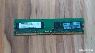Paměť Elpida DDR2 1GB