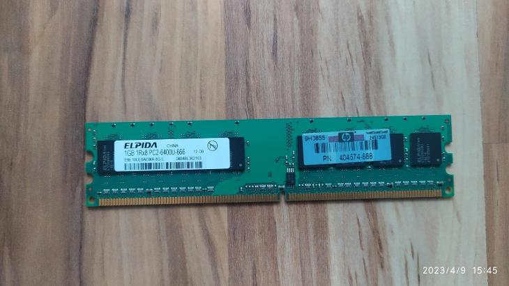 Paměť Elpida DDR2 1GB - Počítače a hry